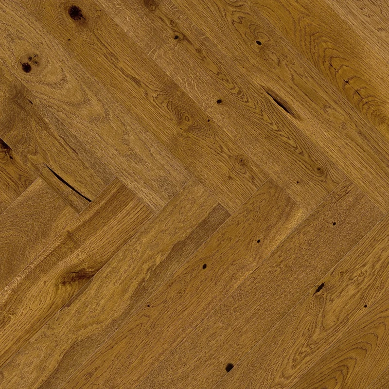 Stejar Brown Sugar Herringbone 130 photo2